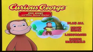 Opening to Curious George: Zoo Night & Other Animal Stories! 2007 DVD (2015 Reprint)