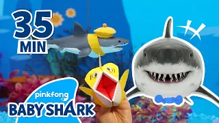 Baby Shark's Terrifying Hide and Seek | +Compilation | Toy and Hide'n Seek | Baby Shark Official