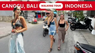 BALI WALKING tour in CANGGU Bali 2024 🇮🇩 Indonesia