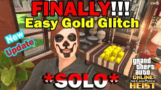 FINALLY!!!! The Easiest Solo Gold Glitch in Cayo Perico heist GTA Online New Update