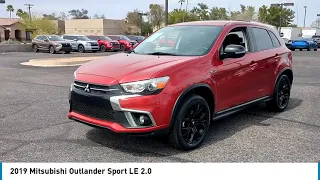 2019 Mitsubishi Outlander Sport B2510A