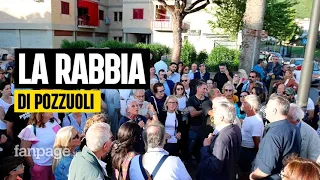 Pozzuoli, la rabbia dei cittadini: "Non ci sono tende, né bagni, gestione patetica"