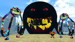 What if I Became Black Nightmare Roblox Innyume Smiley's Stylized vs Garden of Banban In Garry's Mod
