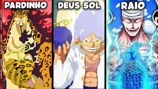 TODAS AS 17 FRUTAS DESPERTADAS EXPLICADAS! - One Piece