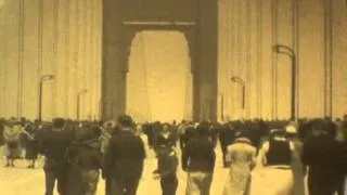 Golden Gate Bridge Opening May 27, 1937 Pedestrian Walk