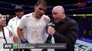 UFC 241: Entrevista no octógono com Paulo Borrachinha