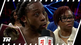 Keyshawn Davis Calls Out Teofimo Lopez & Navarrete After KO of Pedraza | POST-FIGHT INTERVIEW