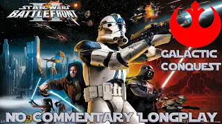 Star Wars Battlefront 2 (2005) Galactic Conquest (Rebels) - No Commentary Longplay