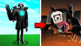 Upgrading TITAN CAMERAMAN To CURSED TITAN CAMERAMAN! (Roblox)