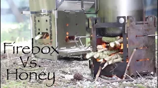 Honey Stove Vs. Firebox Stove. A comparison of two popular woodburning stoves.