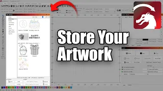 Organize Your Artwork With LightBurn’s Art Library