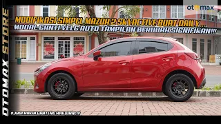 Modifikasi Mazda 2 Skyactiv, Makin Ganteng Dengan Velg DNZ Wheels By Garasi Drift!!! | otomax store