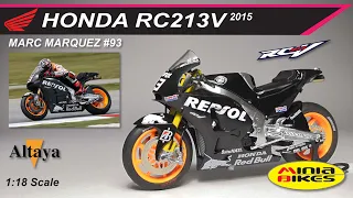 EP428 | MARC MARQUEZ (2015) | HONDA RC213V | ALTAYA | 1:18 SCALE | MOTOGP