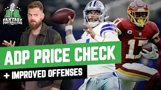 ADP Price Check + Improved Offenses, Counting is Hard | Fantasy Football 2022 - Ep. 1242