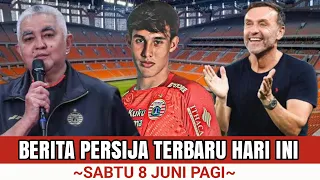 ALHAMDULILLAH KABAR BAHAGIA PERSIJA JAKARTA HARI INI SABTU 8 JUNI 2024 - JACOB MAHLER RESMI MERAPAT?