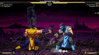 [MUGEN] Mortal Kombat 11 Screenpack by Wodash Test