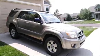2007 Toyota 4Runner SR5 4WD startup, engine and in-depth tour