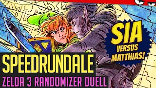 Das große Zelda 3 Speedrun-Rando-Duell Sia vs. Matthias! | Speedrundale