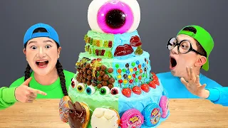 Cake Decorating Challenge 케이크 챌린지 Comy Vlog [코미 브이로그]