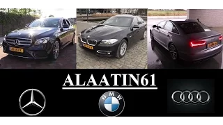 Mercedes-Benz E Class vs Bmw 5 Series vs Audi A6 Review