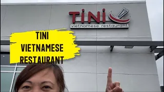 TINI Vietnamese Restaurant | Calgary #ichievloglife