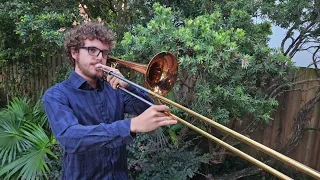 Trombone Sonata by Rod Herbert   Short Snapshot performed by 17-year-old Cameron Thomas and pianist