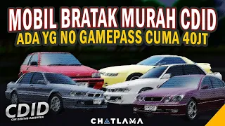 REKOMENDASI MOBIL BRATATAK MURAH DI BAWAH 600JT, ADA YG NO GAMEPASS BJIR | CDID REWORK V1.6 ROBLOX