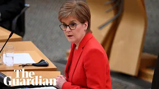 Nicola Sturgeon answers first minister's questions in Scottish parliament  – watch live