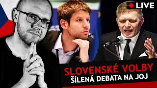 ❖ FICO ️vs ŠIMEČKA: Slovenská předvolební debata je šílená!