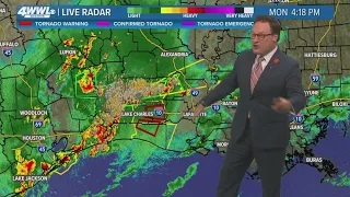 New Orleans weather: Severe weather expected in New Orleans area Monday night