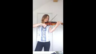 ABBA - Lay all your love on me - Caroline Salmona - violin cover