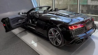 [HDR] 2023 Audi R8 Spyder - Interior and Exterior Details