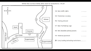 IELTS Listening Map with Answers and Script - Proposed Traffic Changes in Granford