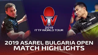 Kirill Skachkov vs Kou Lei | 2019 ITTF Bulgaria Open Highlights (Pre)