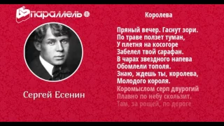 Королева  Сергей Есенин  читает Павел Беседин