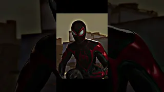 Symbiote Spiderman vs Miles Morales (Spider-Man 2)