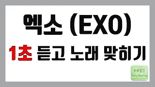 1초 듣고 노래맞히기 | 엑소(EXO) 엑소엘(EXO - L) 테스트