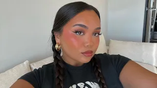 EVERYDAY MAKEUP ROUTINE✨ glowy, bronzy makeup tutorial!!