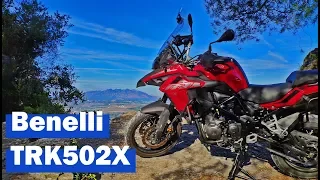 Benelli TRK 502X Offroad version chinese Motorbike on test 🏍️