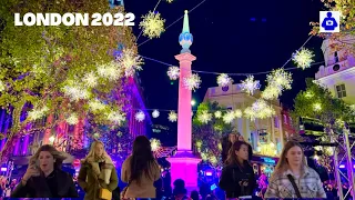 LONDON CHRISTMAS LIGHTS 2022 🌟 Switch on Seven Dials, Neal’s Yard to Covent Garden