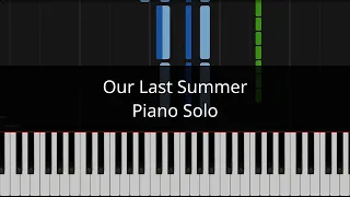 Our Last Summer (Abba) - Piano Solo