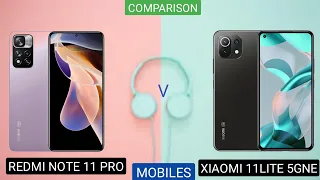 Redmi Note 11 Pro vs Xiaomi 11 Lite 5G Ne full Comparison 2021