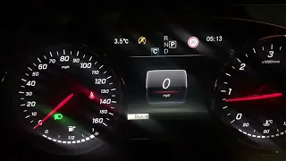 Mercedes E220 Problem with the Speedo meter changes from miles to kilometres ￼