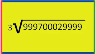 Cubic Root Expression║ 99% Failed to Solved