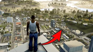 GTA San Andreas Jumping off The Tallest Building! | GTA Trilogy (Definitive Edition)