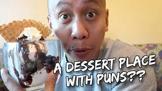 A DESSERT PLACE WITH PUNS! | Vlog #153