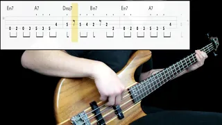 Redbone - Come And Get Your Love (Bass Cover) (Play Along Tabs In Video)