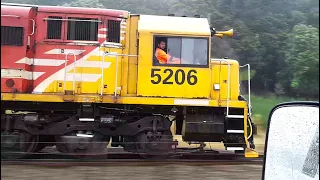 Locomotives in the Rain - Pacing the bankers  - Otira