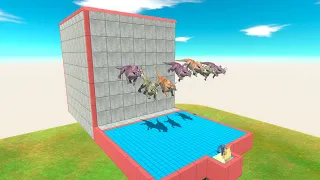 Fall Into The Trap Pool - Animal Revolt Battle Simulator