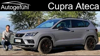Cupra Ateca FULL REVIEW new 300 hp Seat Sport SUV - Autogefühl